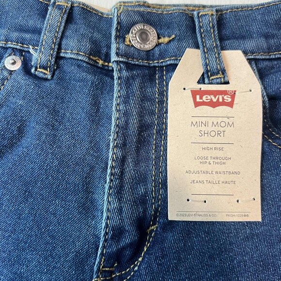 Levi’s Mini Mom Short – Girls’ Denim Shorts - Picture 6 of 7